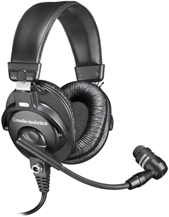 Audio-Technica BPHS1 Broadcast Stereo Headset with Dynamic Cardioid Boom Mic - Image 2
